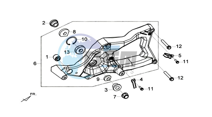 REAR FORK - REAR SUSPENSION