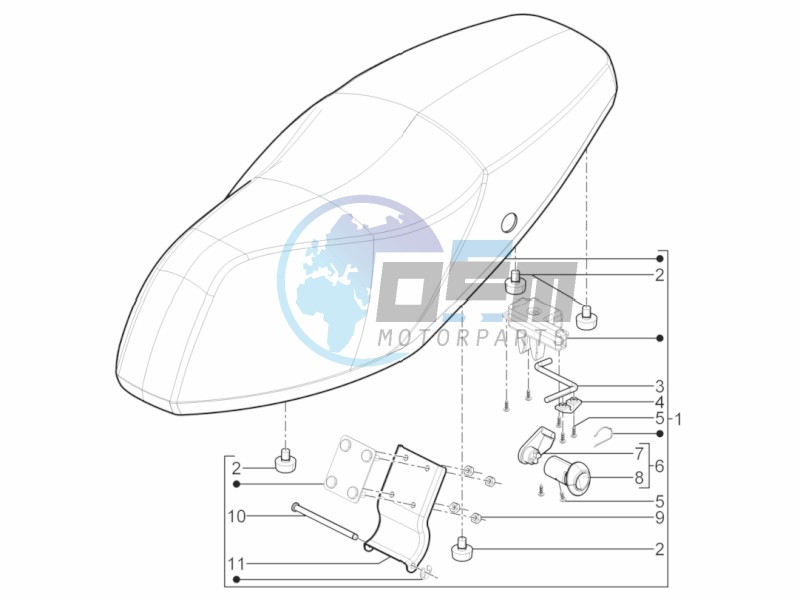 Saddle/seats