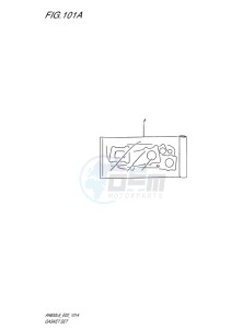 AN650Z ABS BURGMAN EXECUTIVE EU-UK drawing GASKET SET