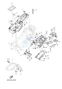 MTT690-A MT-07 TRACER TRACER 700 (BC61 BC61 BC61) drawing FENDER