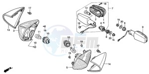 XL1000V VARADERO drawing WINKER