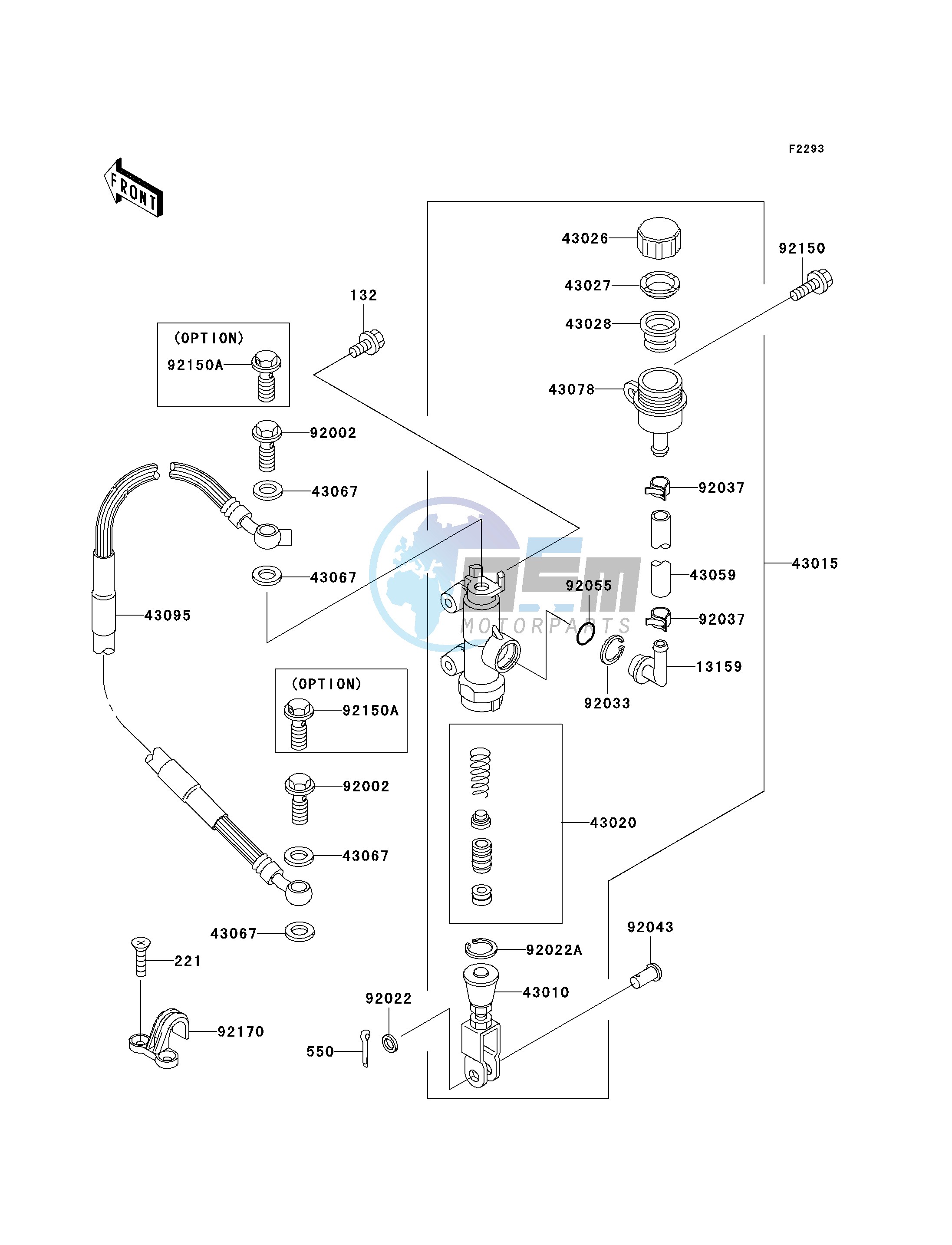 REAR MASTER CYLINDER