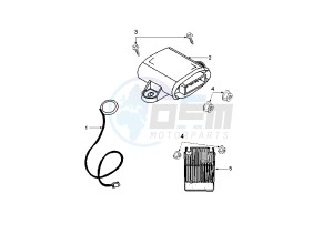 JET FORCE - 50 cc drawing ELECTRONIC CONTROL UNIT