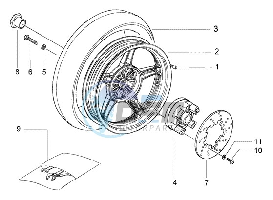 Rear Wheel