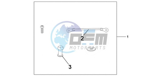 TANK BAG ATT KIT