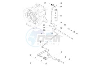 Audace 1400 Carbon 1380 (EMEA) drawing Gear lever