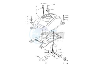 ATV 400 drawing FUEL TANK