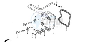 SH125 drawing CYLINDER HEAD COVER