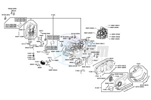 XCITING R500I drawing Crank Case