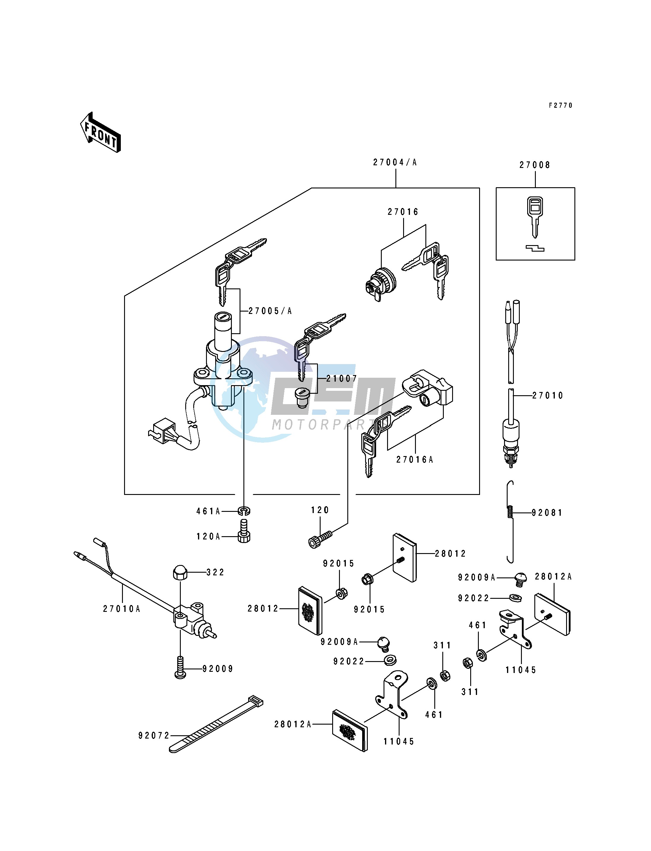 IGNITION SWITCH_LOCKS_REFLECTORS