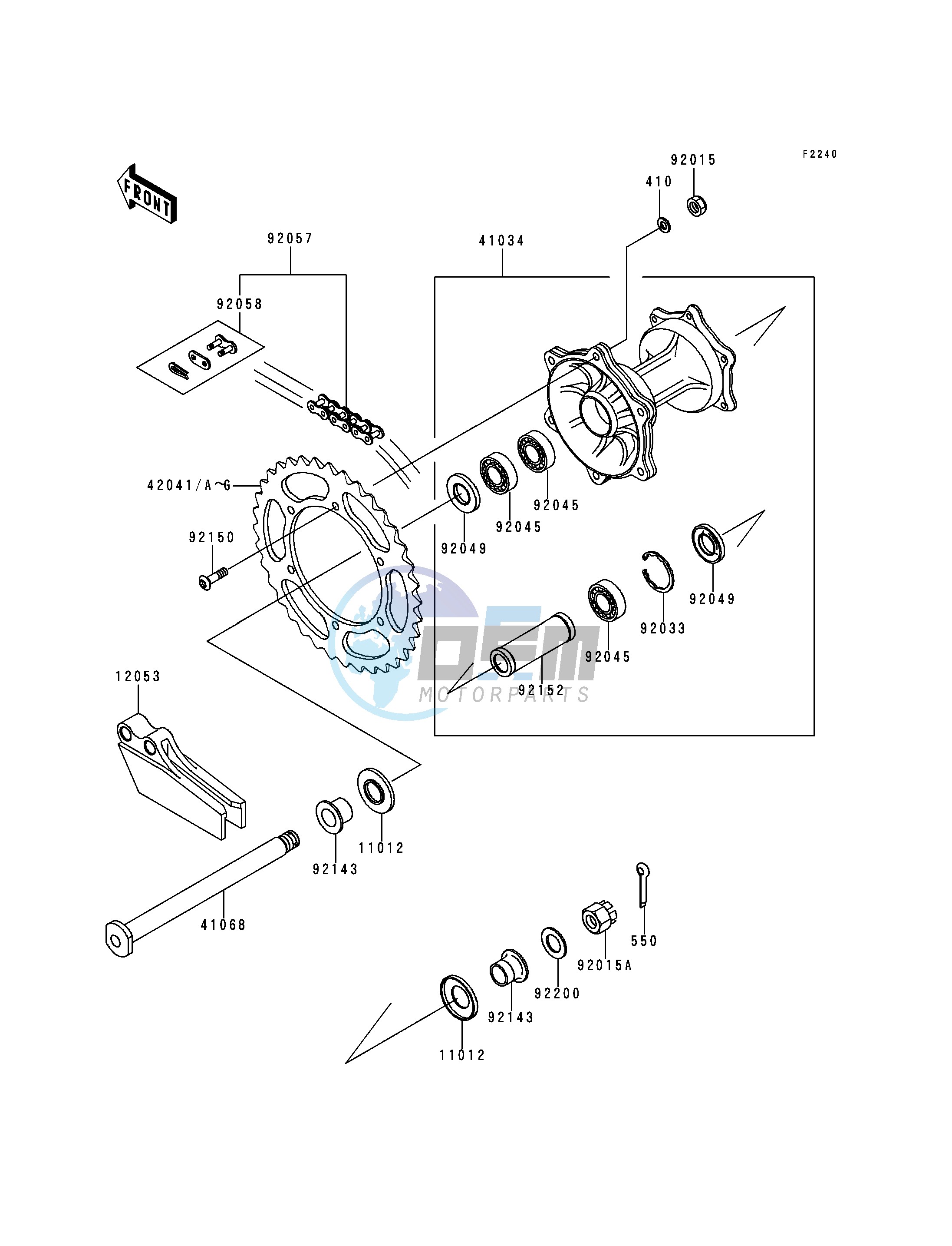 REAR HUB