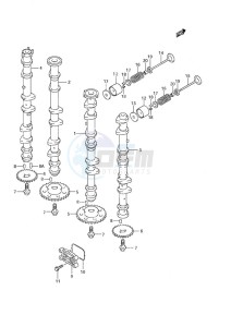 DF 200 drawing Camshaft