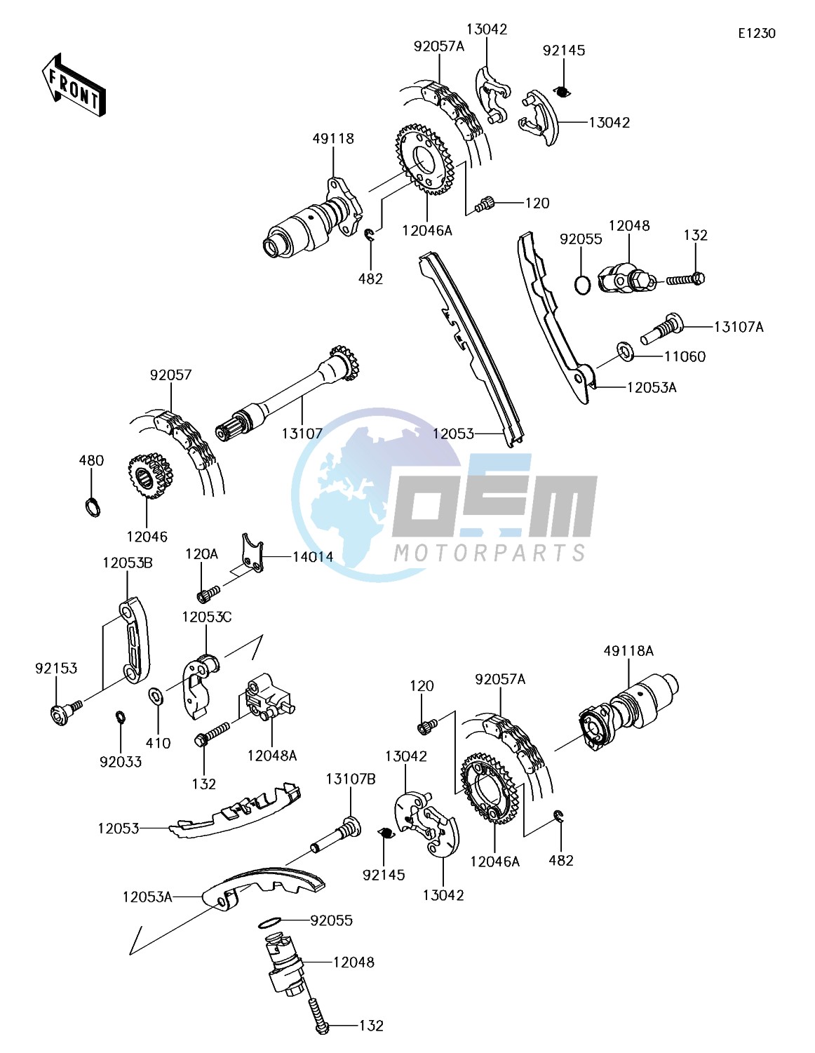 Camshaft(s)/Tensioner