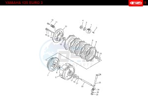 TANGO 125 drawing T09  CLUTCH