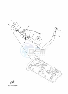 MT-10 MTN1000 (B67S) drawing AIR INDUCTION SYSTEM