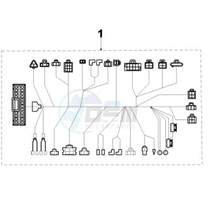 VIVA 3 L 4T SPORTLINE drawing PLUG WIRING HARNESS