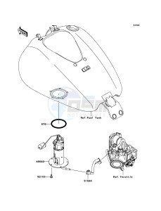 VN1700 CLASSIC VN1700E9F GB XX (EU ME A(FRICA) drawing Fuel Pump