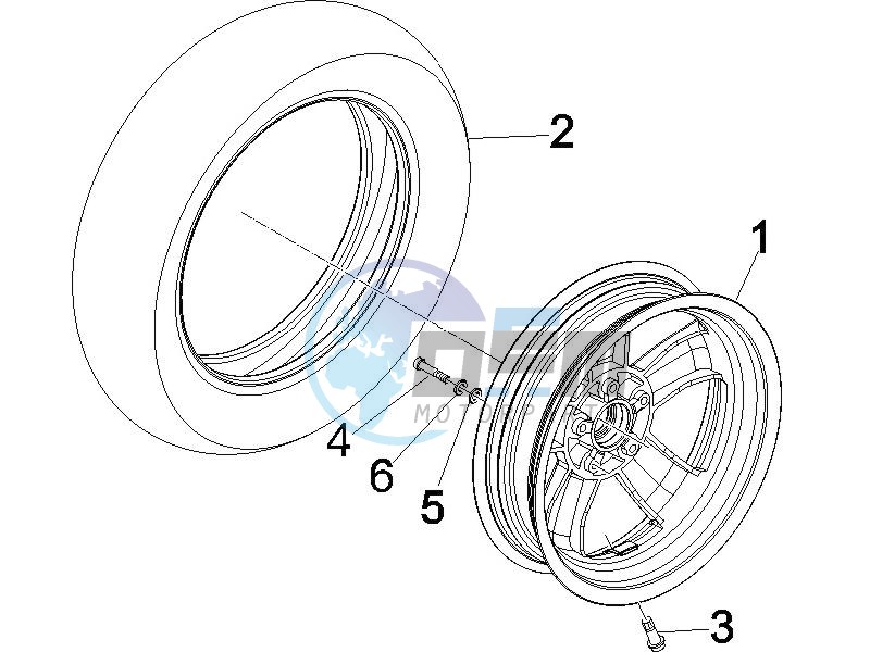 Front wheel