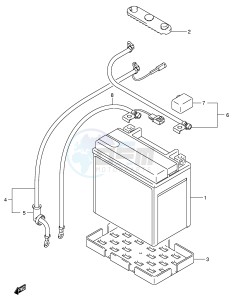 LT-A700X (E17) drawing BATTERY