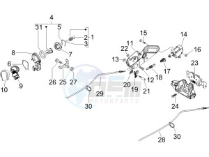 Beverly 250 e3 drawing Locks