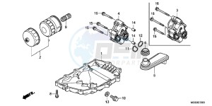 NC700XDD NC700X Dual Cluth ABS 2ED - (2ED) drawing OIL PAN/ OIL PUMP