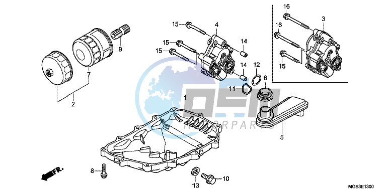 OIL PAN/ OIL PUMP