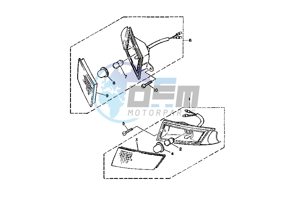 FRONT FLASHER LIGHTS