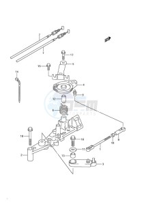 DF 200 drawing Throttle Rod