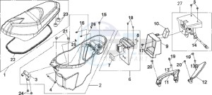 JET SPORT X SR 50 drawing HELMET BOX