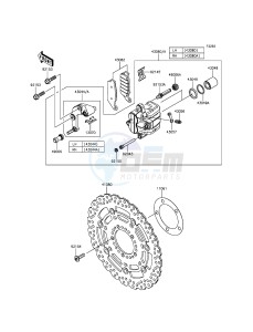 Z800 ZR800CGFA UF (UK FA) XX (EU ME A(FRICA) drawing Front Brake