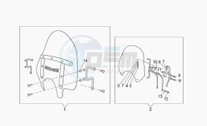 California 1100 Stone Special Sport drawing Windscreen