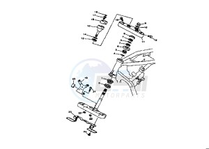 XVS A DRAG STAR CLASSIC 1100 drawing STEERING