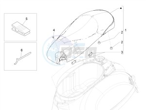 GTV 300 SEI GIORNI IE E4 ABS (APAC) drawing Saddle/seats