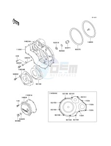 ZG 1000 A [CONCOURS] (A15-A19) [CONCOURS] drawing ENGINE COVER-- S- -