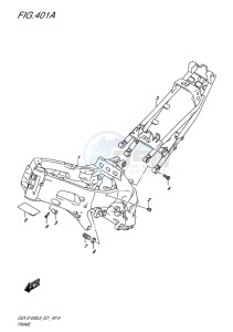 GSX-S1000F ABS EU drawing FRAME