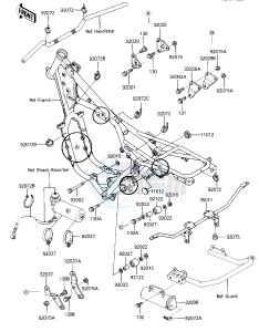 KXT 250 B [TECATE] (B1) [TECATE] drawing FRAME FITTINGS