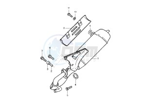 BW'S R 50 drawing EXHAUST