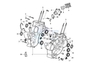 XPS SM - 50 cc drawing CRANKCASE