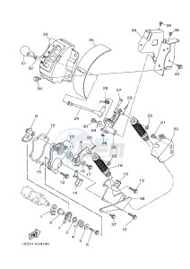 YXM700E YXM700PE MP 700 EPS (1XPC) drawing SHIFT SHAFT