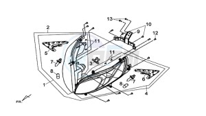 MAXSYM 600 I ABS EXECUTIVE (LX60A3-EU) (E4) (L7-M0) drawing HEAD LIGHT