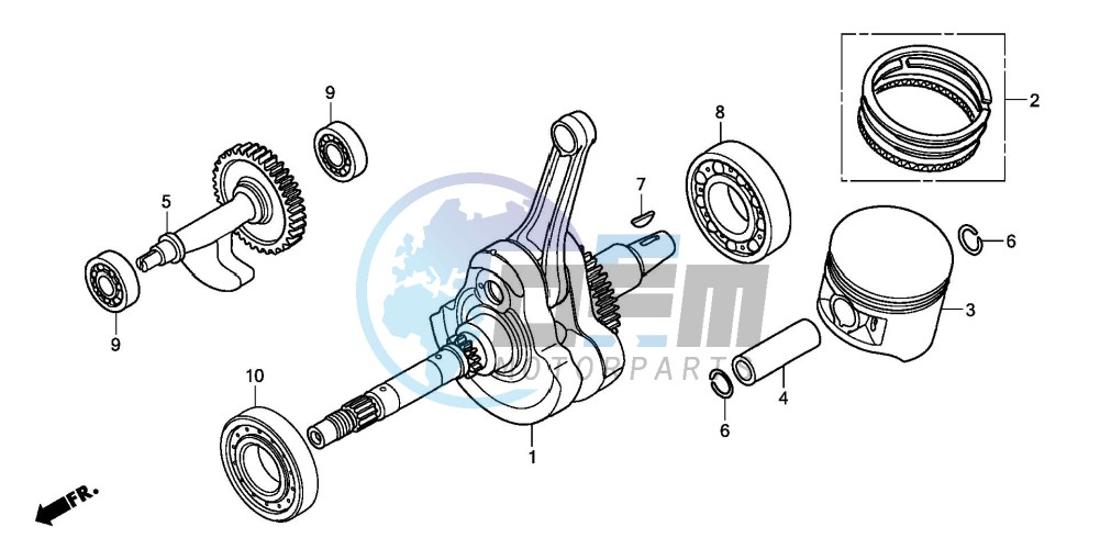 CRANKSHAFT/PISTON