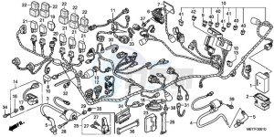 XL1000VA9 France - (F / ABS CMF) drawing WIRE HARNESS (XL1000VA)