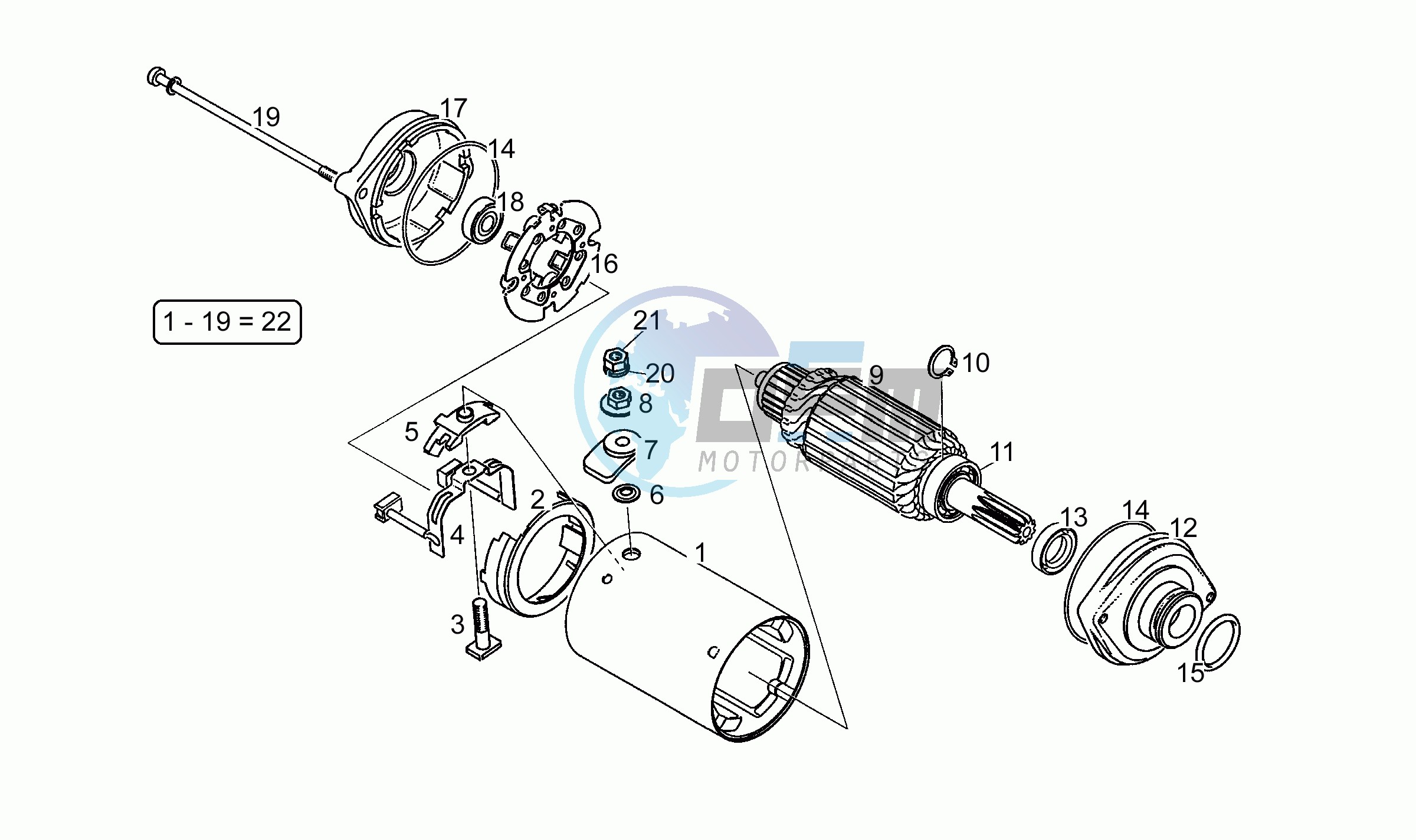 Starter motor