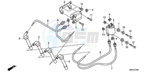 CBF1000S9 France - (F / ABS CMF) drawing IGNITION COIL