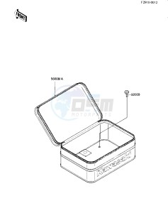 KL 250 D [KLR250] (D2-D3) [KLR250] drawing TOOL CASE