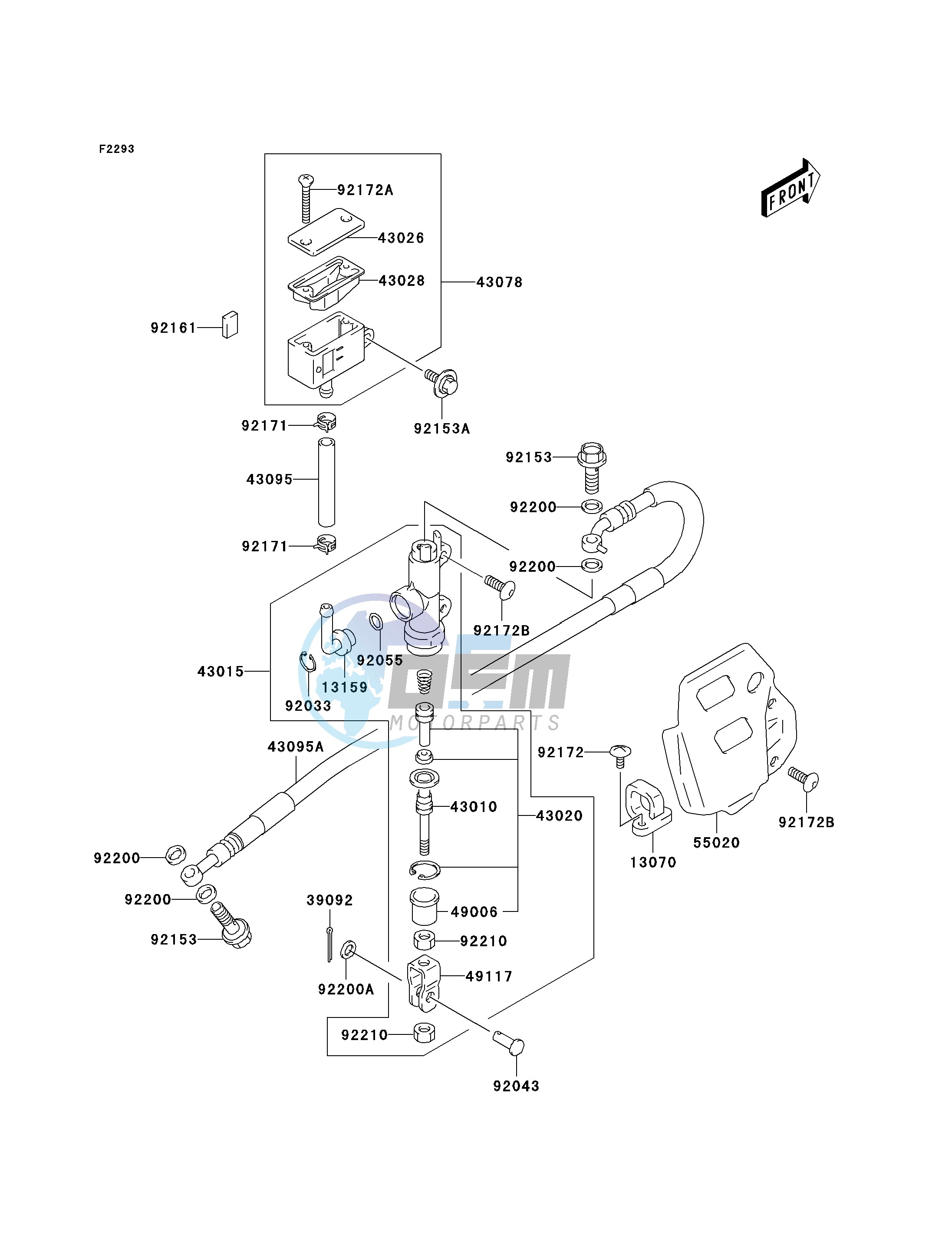 REAR MASTER CYLINDER