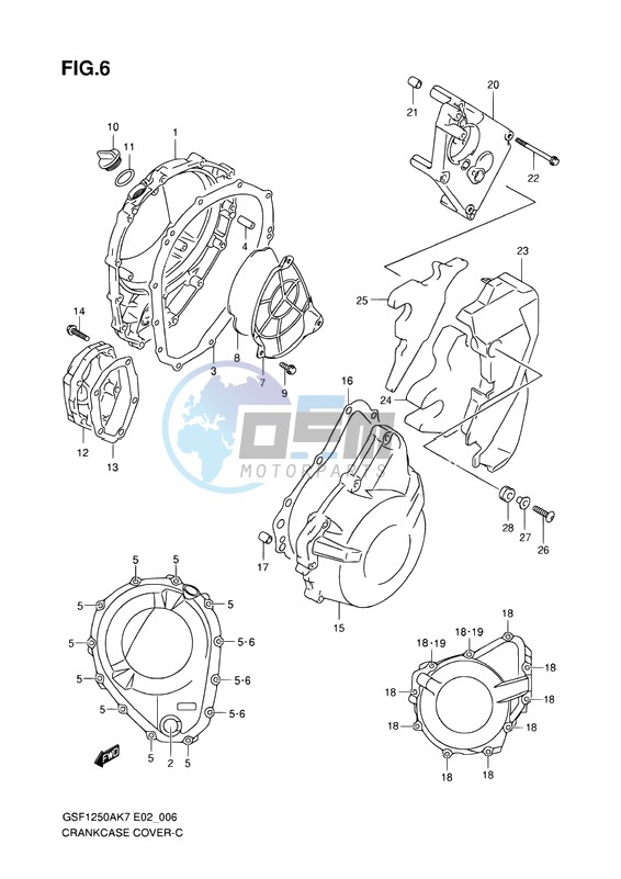 CRANKCASE COVER