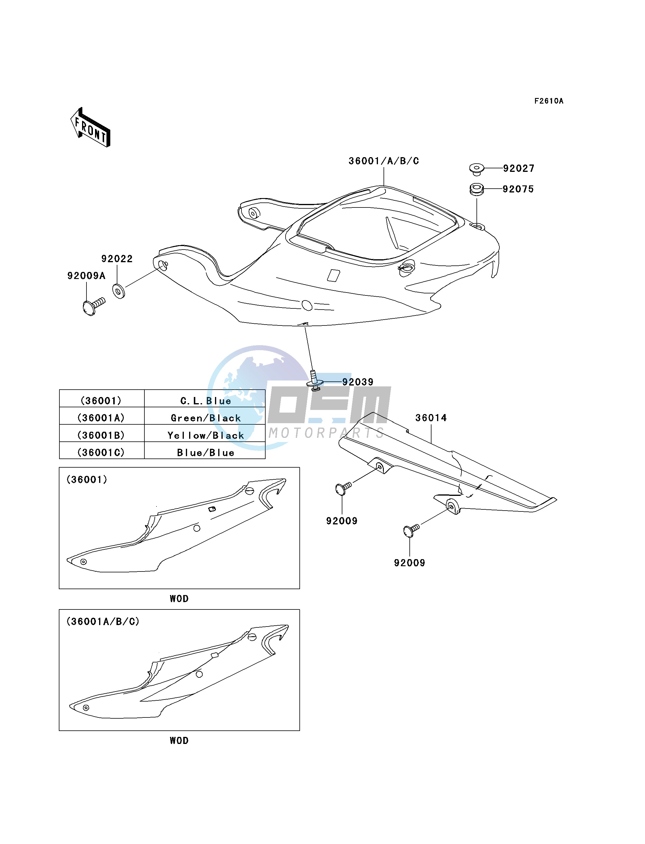 SIDE COVERS_CHAIN COVER-- ZX600-J2- -