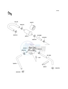 KAF 300 C [MULE 550] (C6-C7) [MULE 550] drawing FUEL PUMP