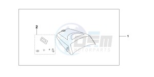 CBF1000S drawing SEAT COWL*NHA12M*